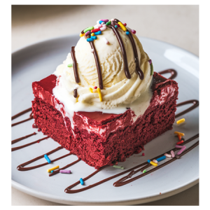 Red Velvet Fudge